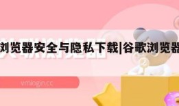 谷歌浏览器安全与隐私下载|谷歌浏览器隐私保护