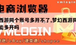 梦幻西游同个账号多开不了,梦幻西游同一个账号能多开吗