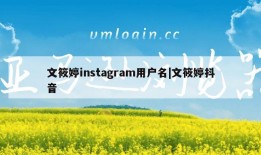 文筱婷instagram用户名|文筱婷抖音