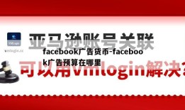 facebook广告货币-facebook广告预算在哪里