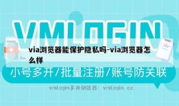 via浏览器能保护隐私吗-via浏览器怎么样