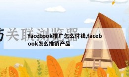 facebook推广怎么付钱,facebook怎么推销产品