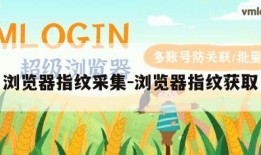 浏览器指纹采集-浏览器指纹获取