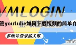 油管youtube如何下载视频的简单介绍