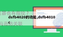 dsfb4020的功能,dsfb4010c